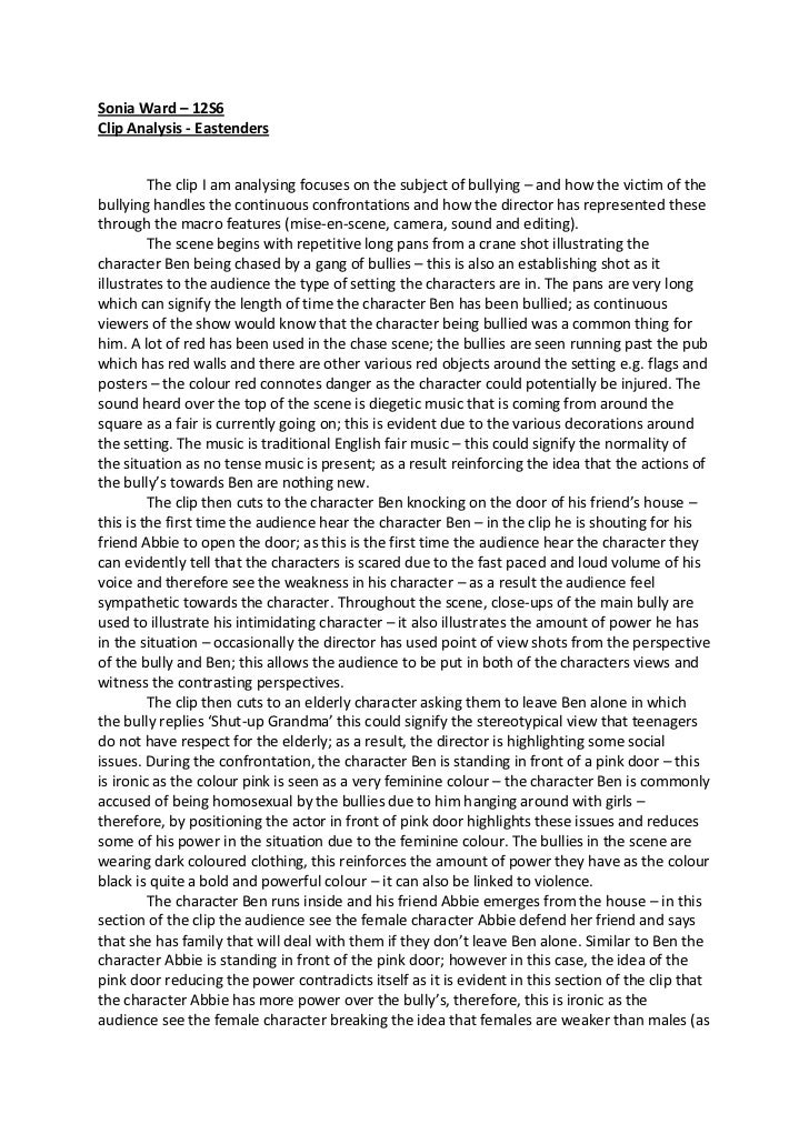 Bullying essay
